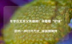 冬季在北京义务植树！来看看“护绿”的另一种打开方式_深圳新闻网