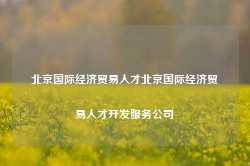 北京国际经济贸易人才北京国际经济贸易人才开发服务公司